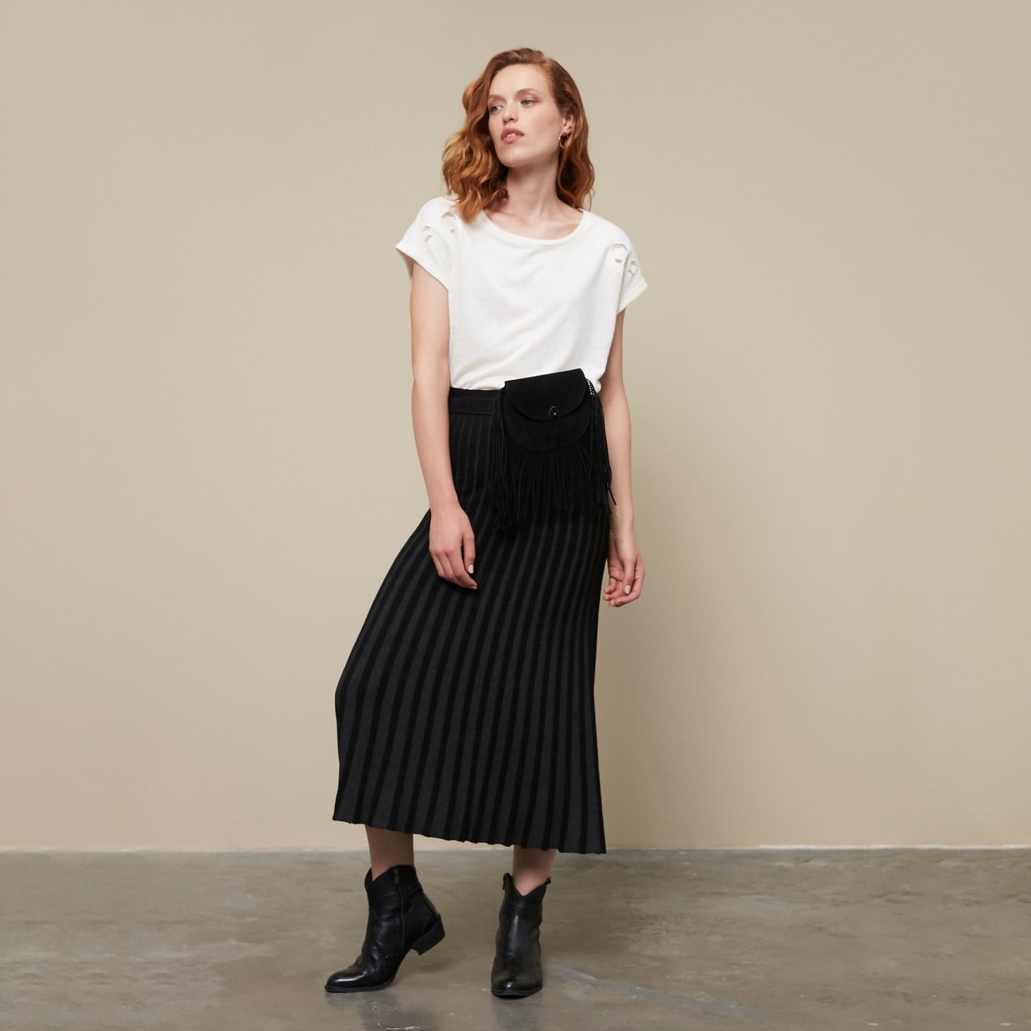 PİLELİ MİDİ ETEK