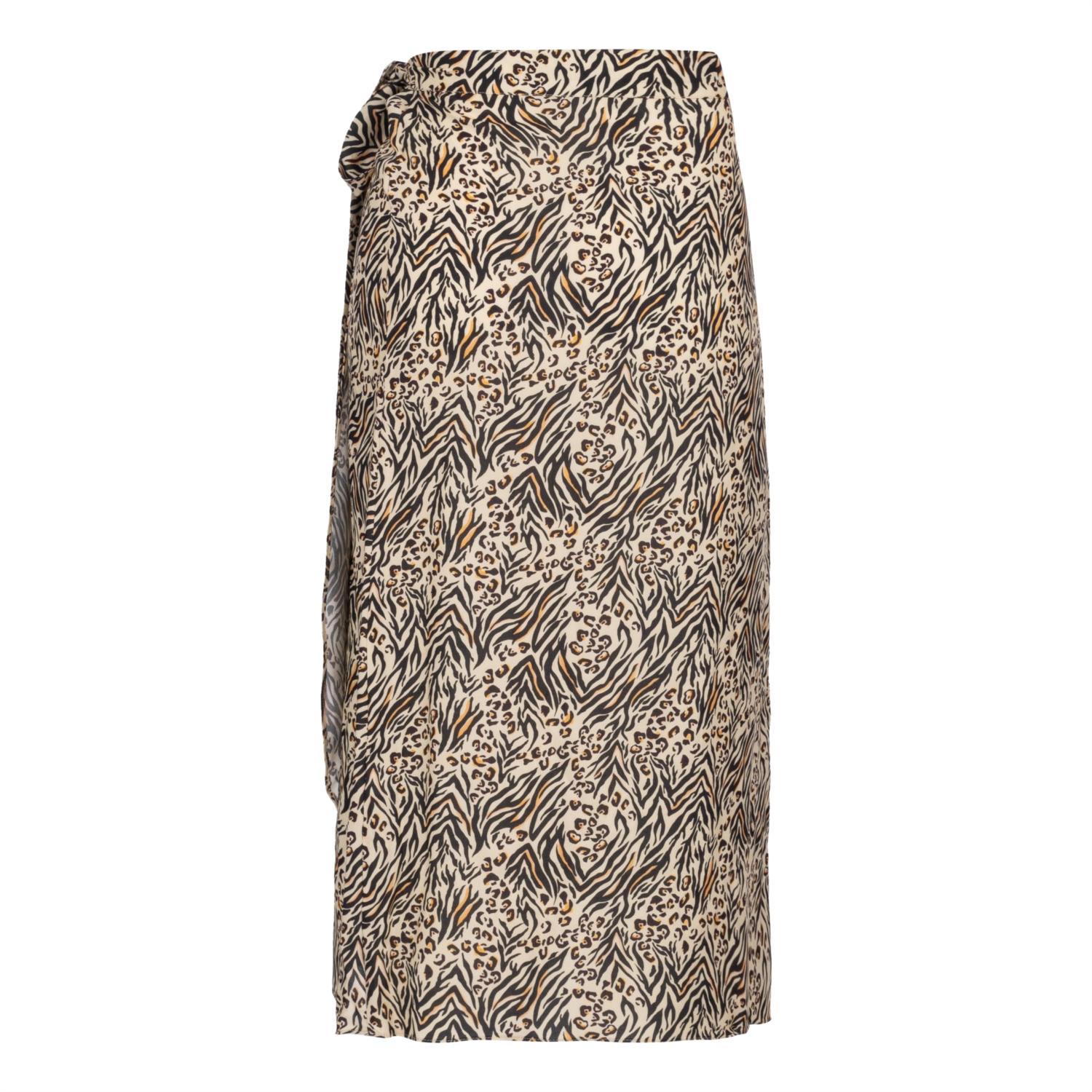 DESENLİ MİDİ ETEK