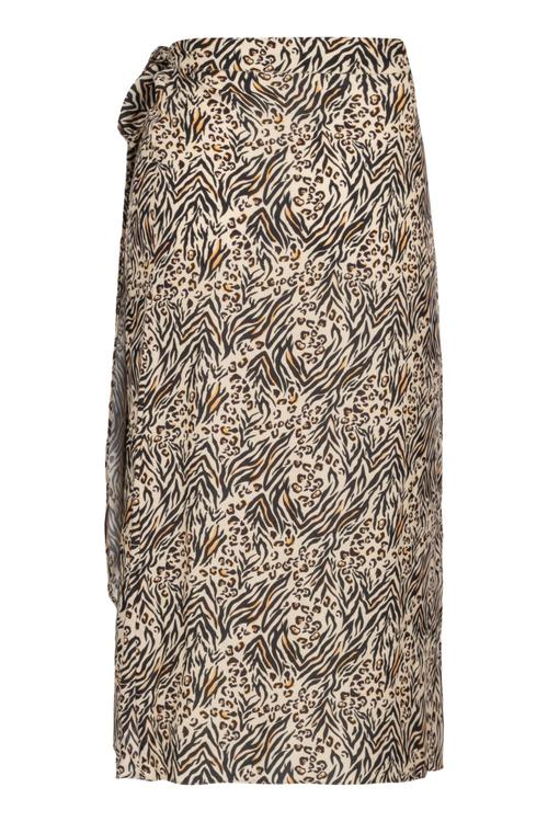  DESENLİ MİDİ ETEK