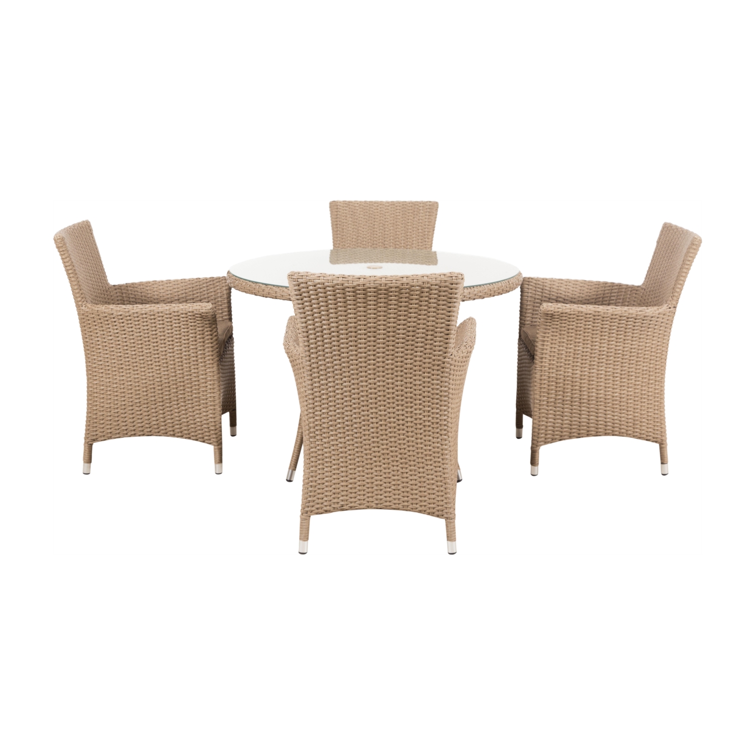 PERA RATTAN YEMEK SETİ