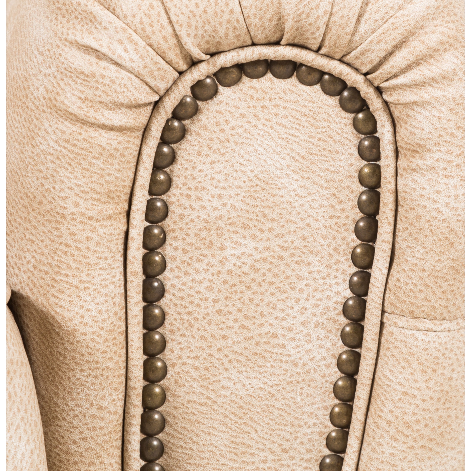 FLEAMARKET BEJ TEKLİ DERİ KOLTUK