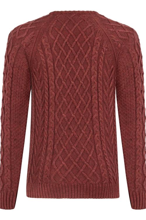  ÖRGÜ DESENLİ KAZAK