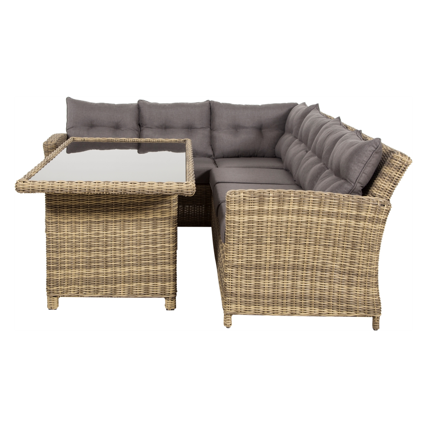 TROY RATTAN KÖŞE OTURMA SETİ