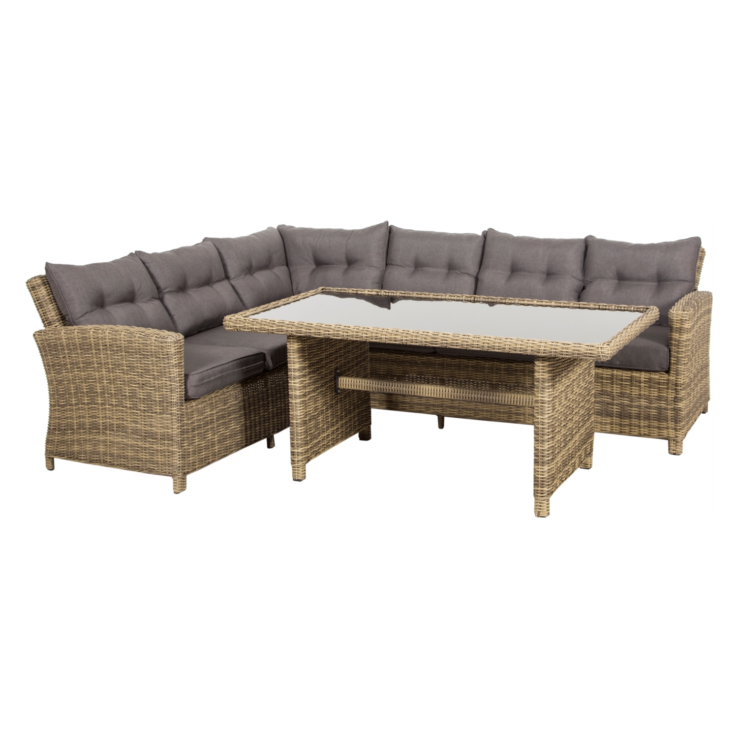 TROY RATTAN KÖŞE OTURMA SETİ