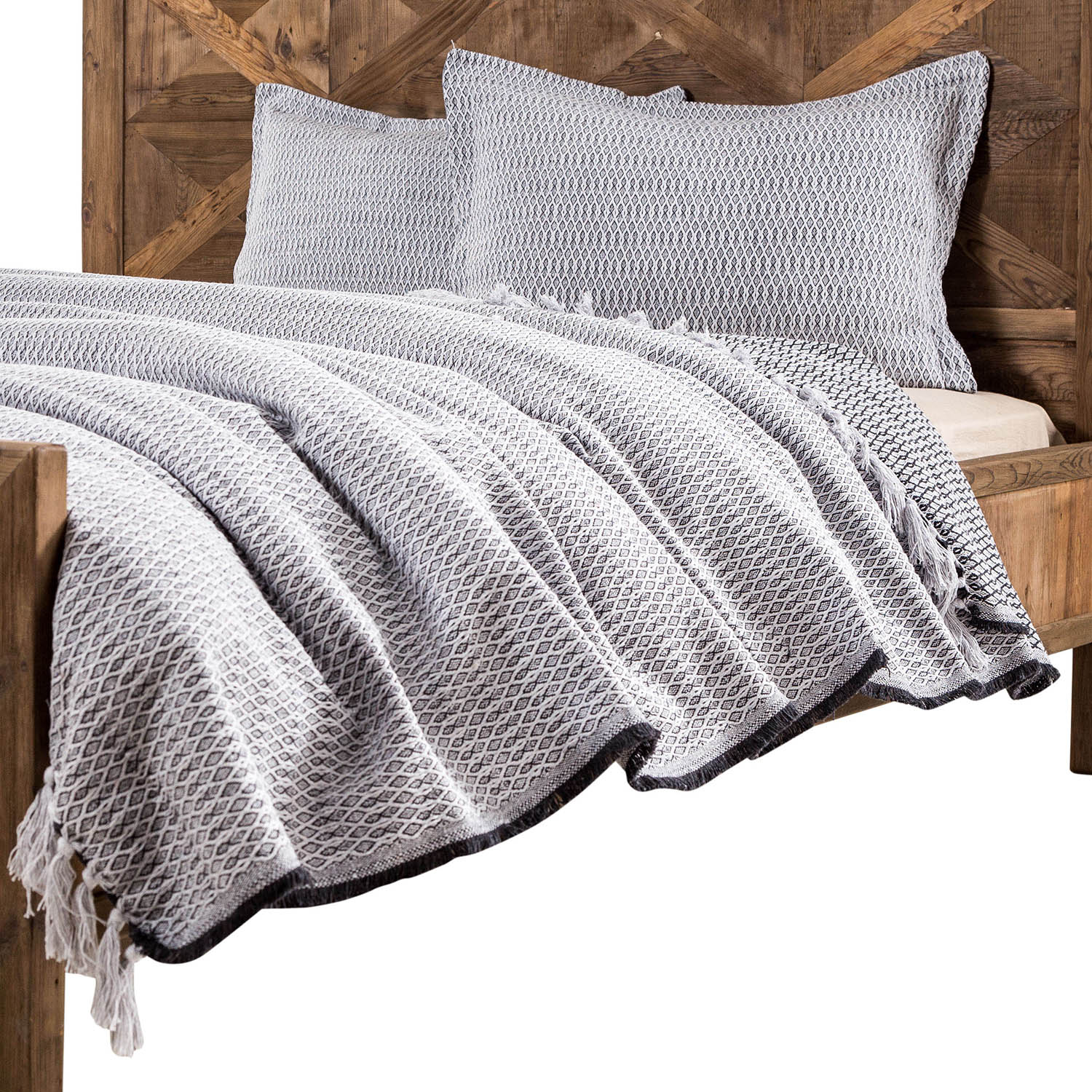 GALA YATAK ORTUSU SETI GRI