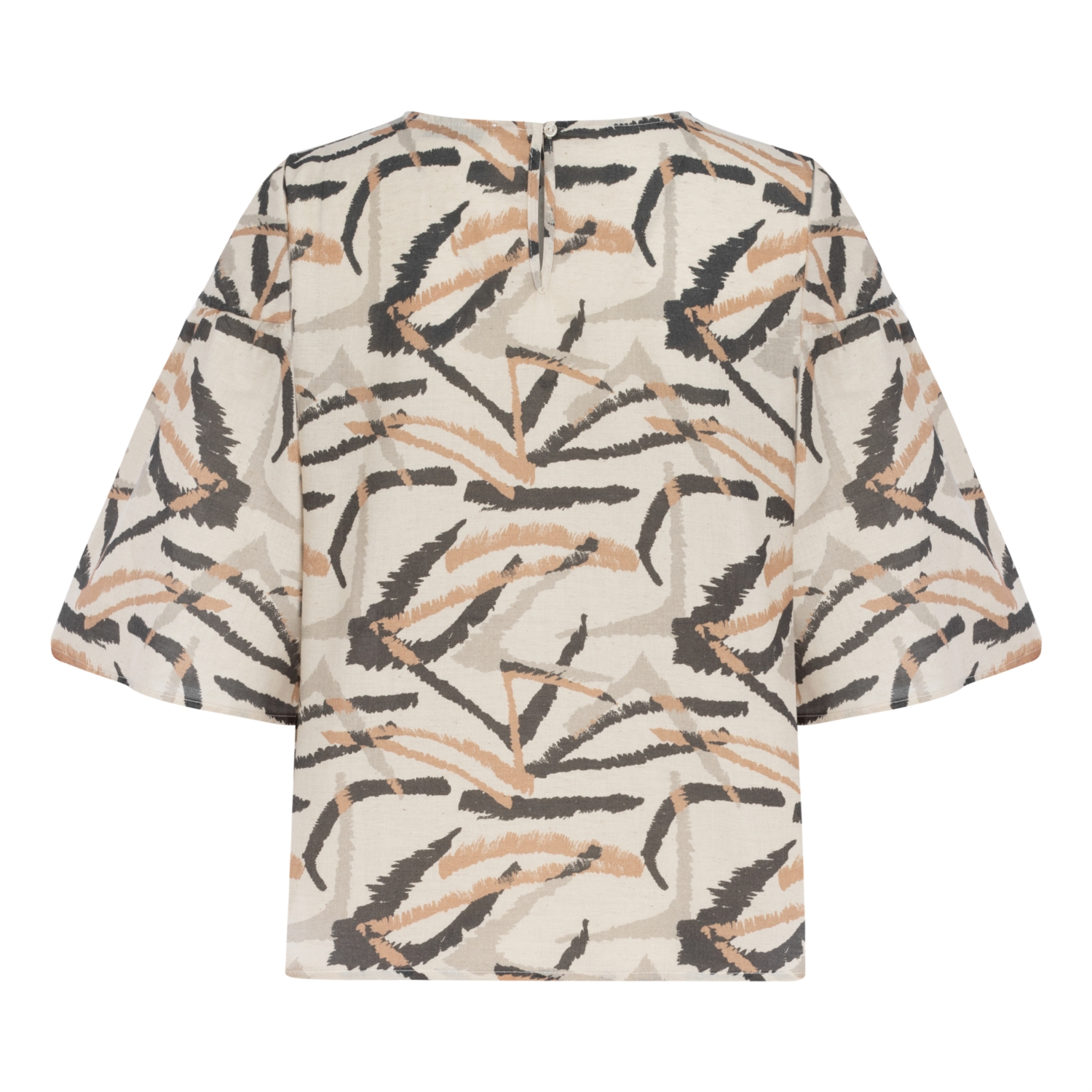 BASKILI PAMUK - KETEN BLUZ