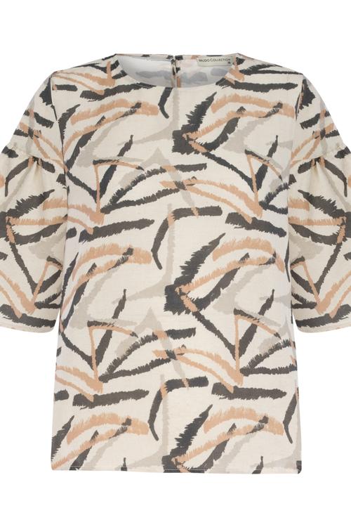  BASKILI PAMUK - KETEN BLUZ