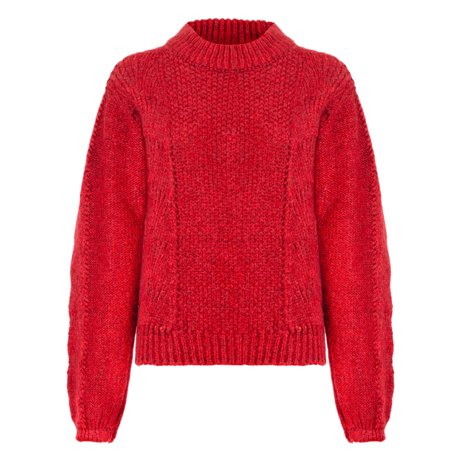 SAÇ ÖRGÜLÜ BALIKÇI YAKA KAZAK