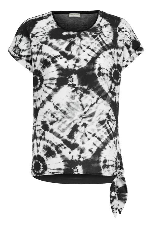  YANDAN BAĞLAMALI VİSKOZ T-SHIRT