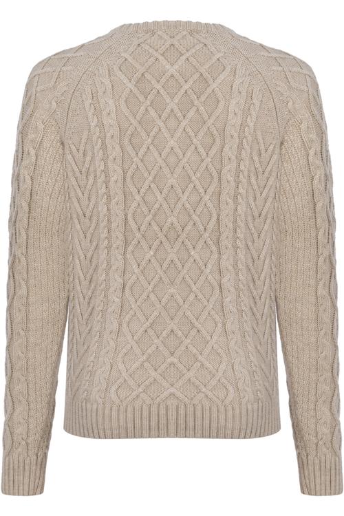  ÖRGÜ DESENLİ KAZAK