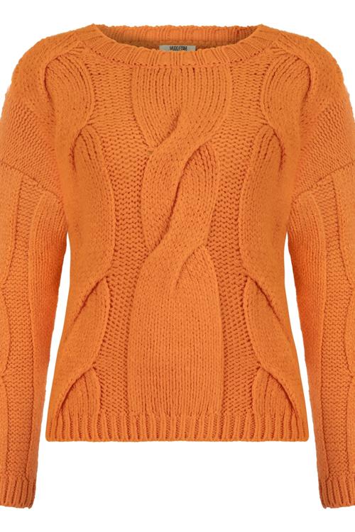  ÖRGÜLÜ DÜŞÜK OMUZ KAZAK