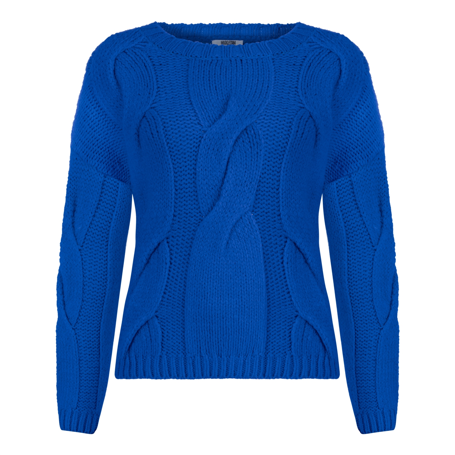 ÖRGÜLÜ DÜŞÜK OMUZ KAZAK