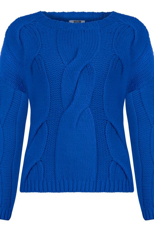  ÖRGÜLÜ DÜŞÜK OMUZ KAZAK