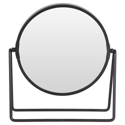  VANITY SİYAH ÇİFT TARAFLI AYAKLI AYNA 5X ZOOM