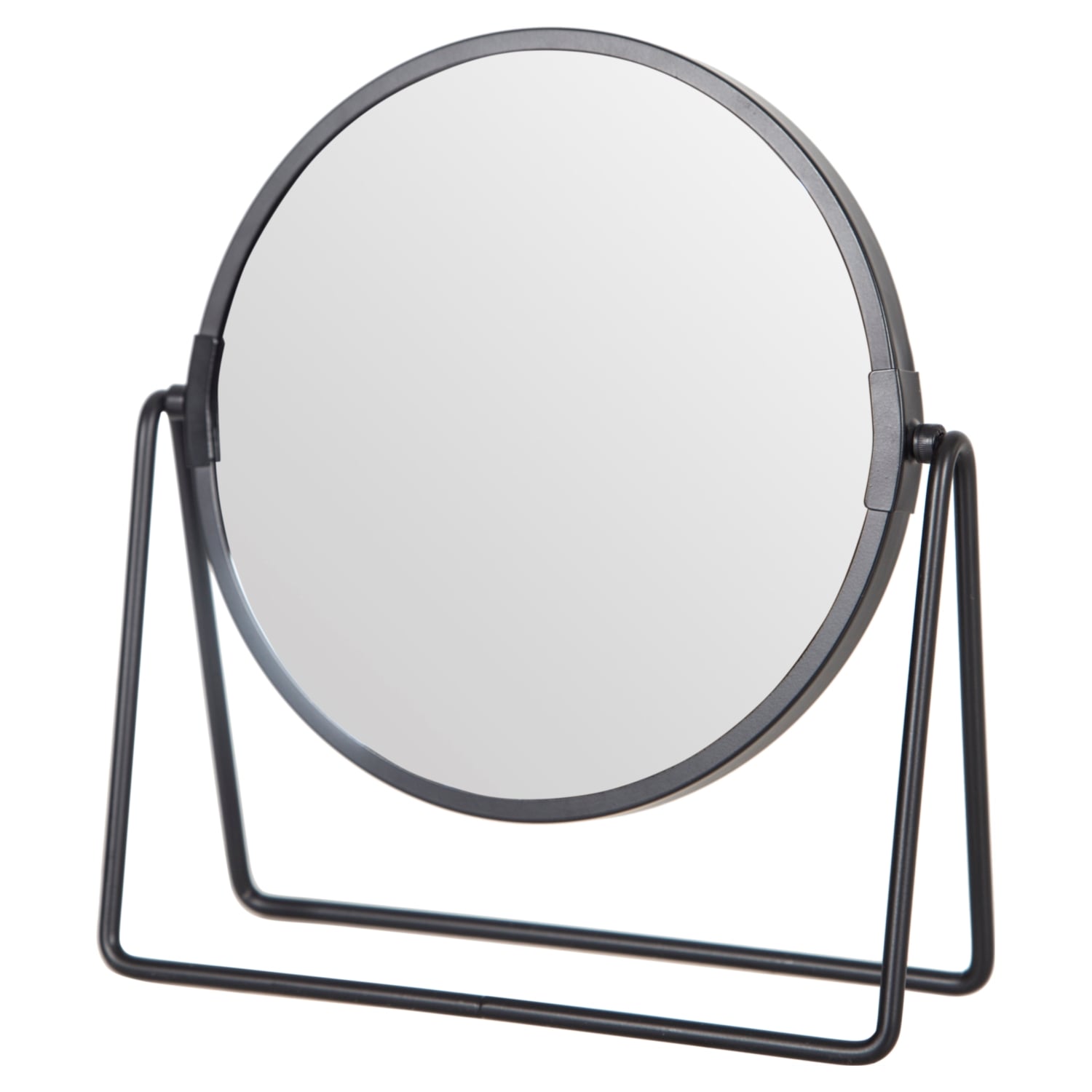 VANITY SİYAH ÇİFT TARAFLI AYAKLI AYNA 5X ZOOM
