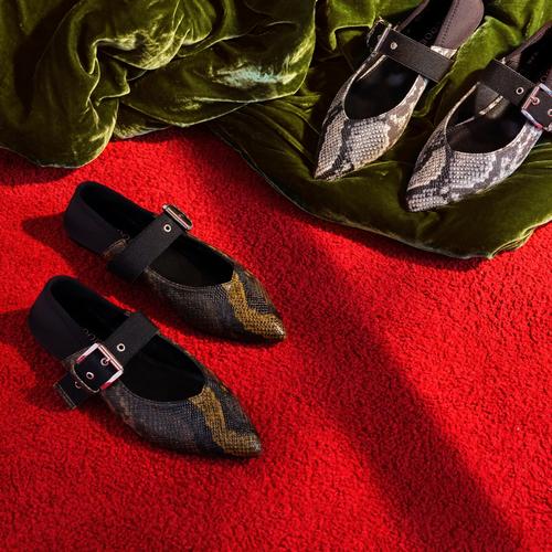  YILAN DERİSİ DESENLİ BABET