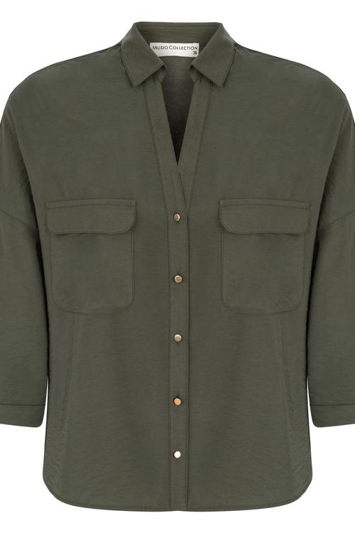  YARIM KOL V YAKA GÖMLEK