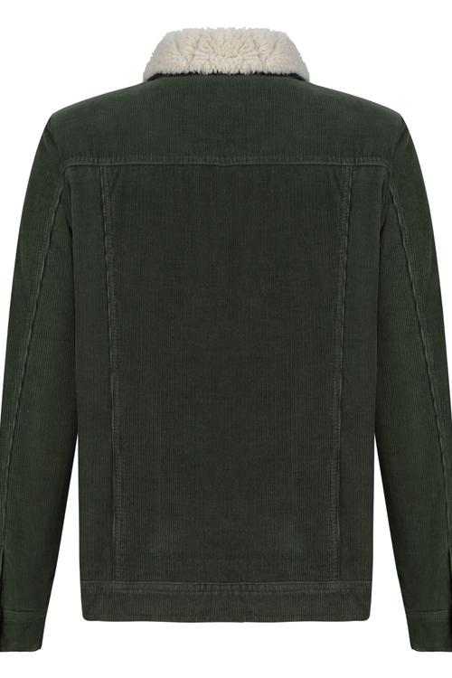  İÇİ KÜRKLÜ PAMUK TRUCKER CEKET