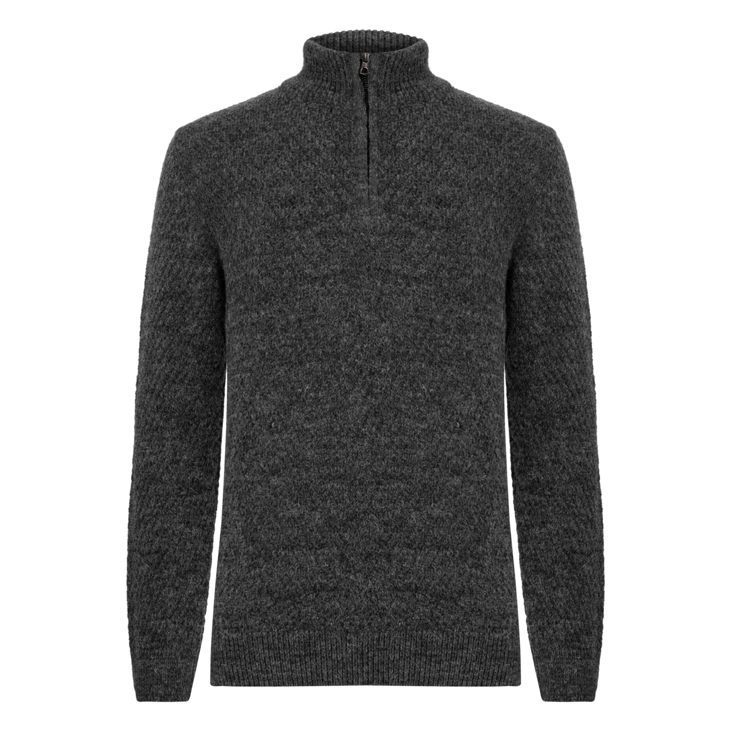 FERMUARLI DİK YAKA KAZAK