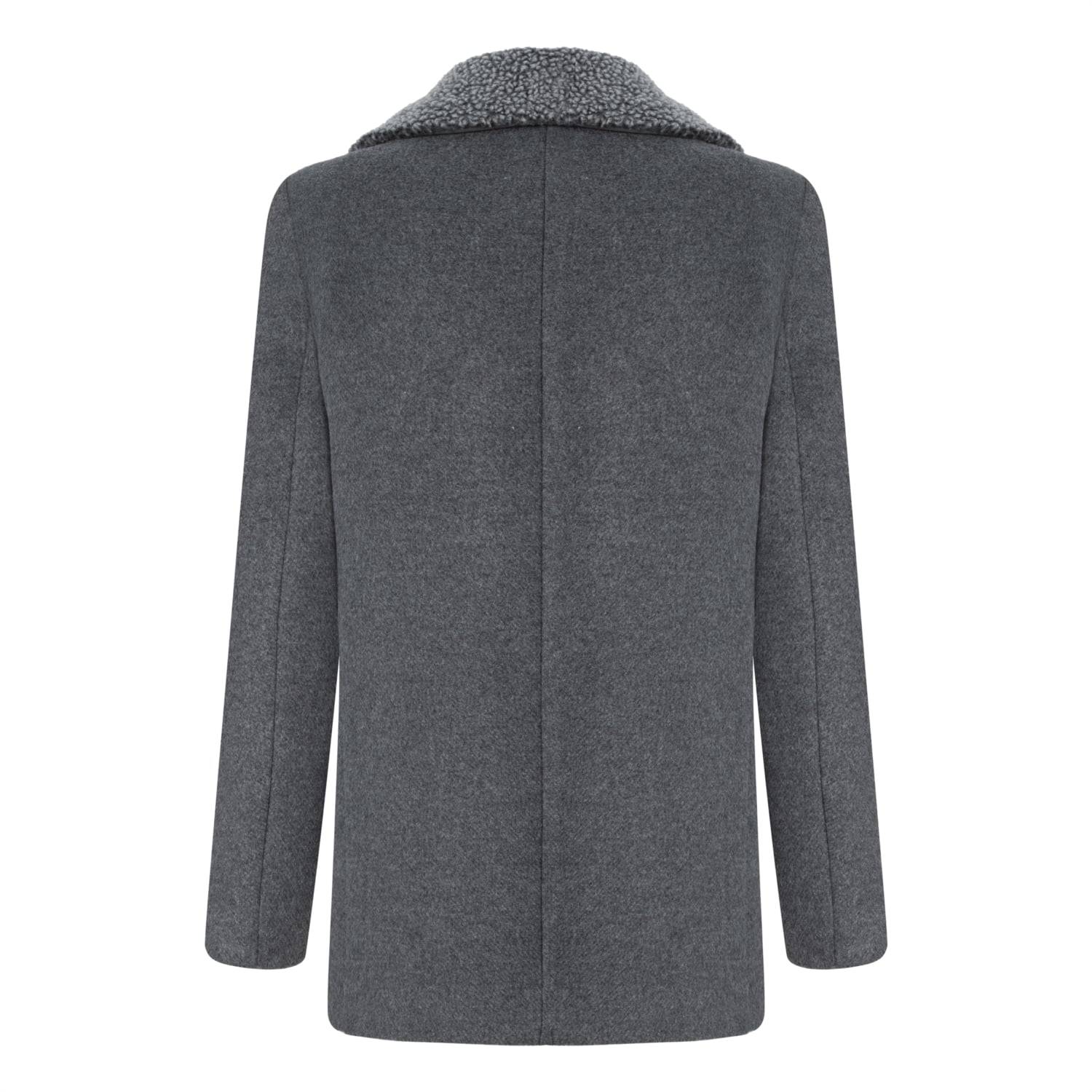 KÜRK YAKA DÜĞMELİ KABAN