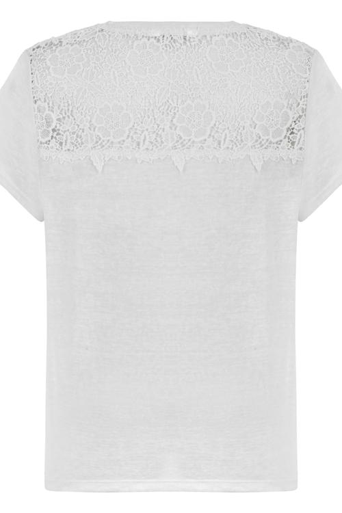  DANTELLİ BİSİKLET TAKA T-SHIRT