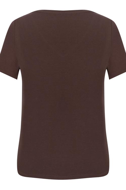 V YAKA PAMUKLU BASIC T-SHIRT