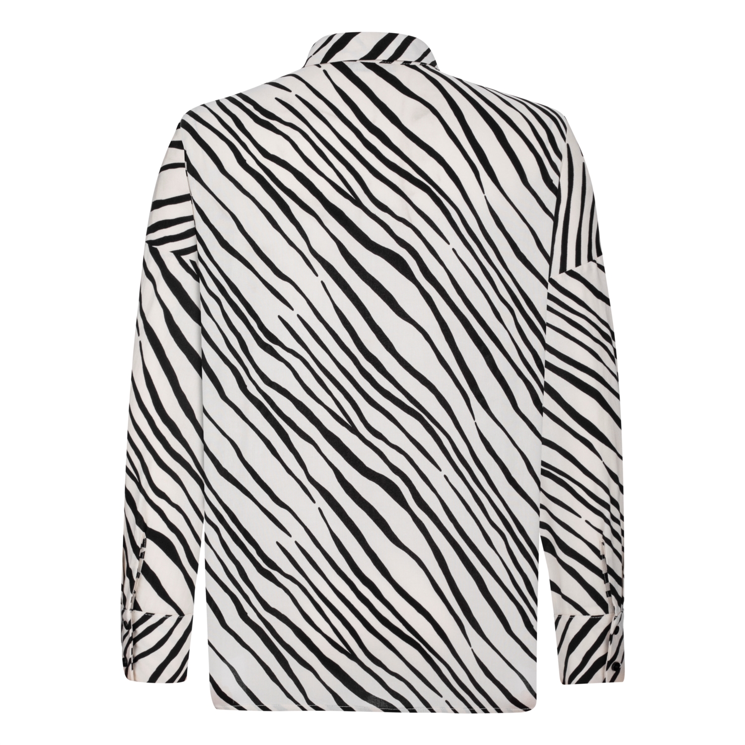 ZEBRA DESENLİ CASUAL BLUZ