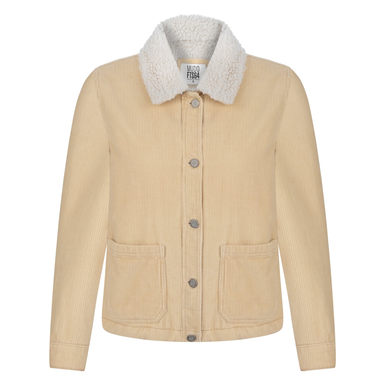 KÜRK YAKALI PAMUK KADİFE CEKET