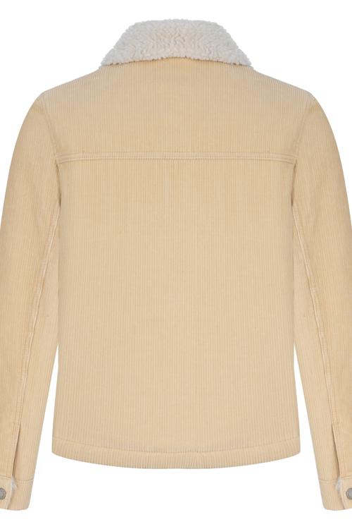  KÜRK YAKALI PAMUK KADİFE CEKET