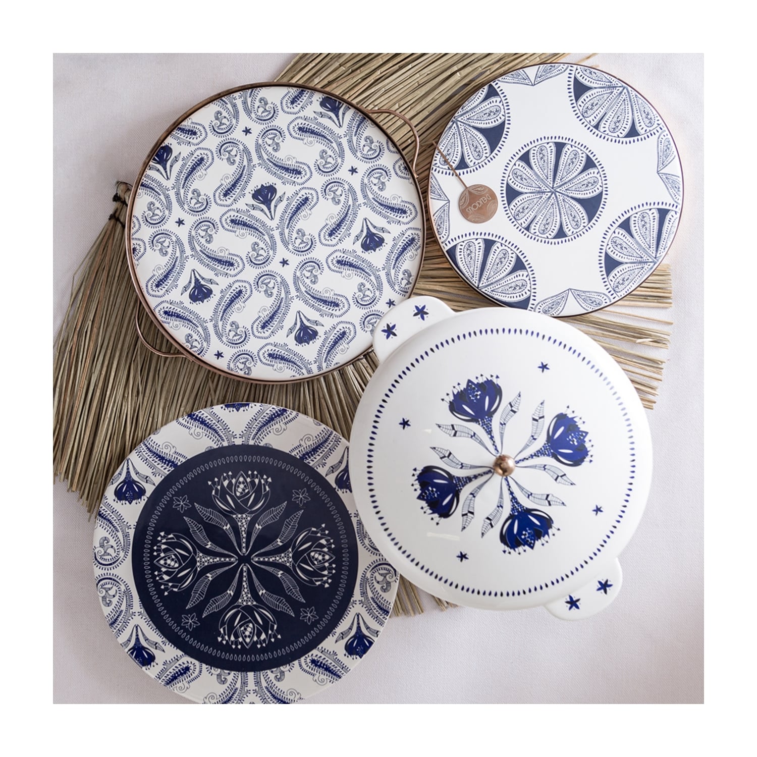 NEO AUTENTICO SERVİS TABAĞI - LACİVERT