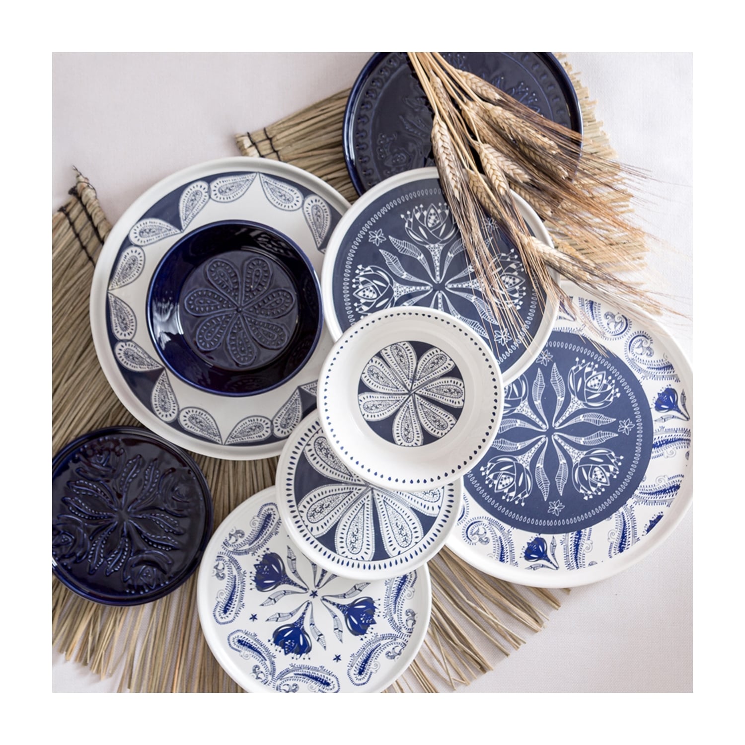 NEO AUTENTICO SERVİS TABAĞI - LACİVERT