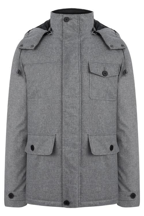  KAPÜŞONLU DİK YAKA MONT