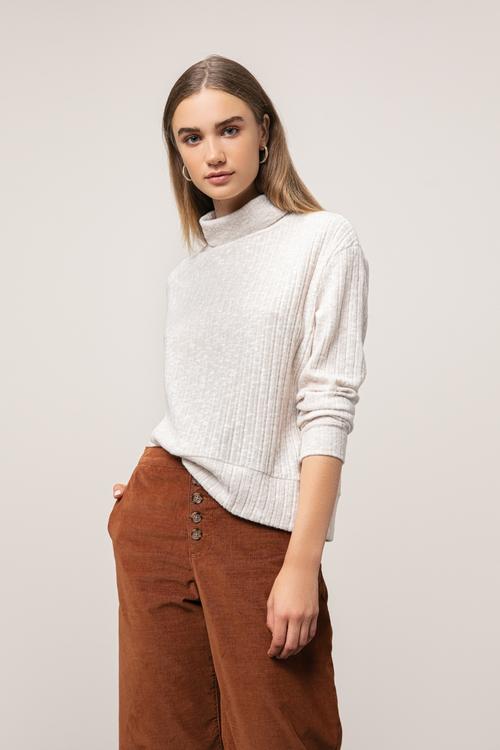  BALIKÇI YAKA SWEATSHIRT