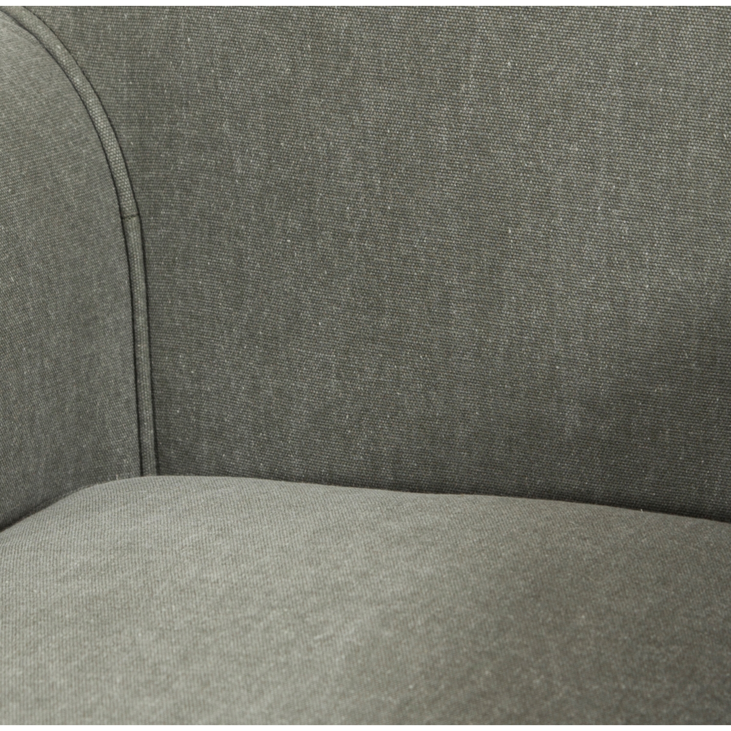 FLEAMARKET HAKİ TEKLİ KUMAŞ KOLTUK