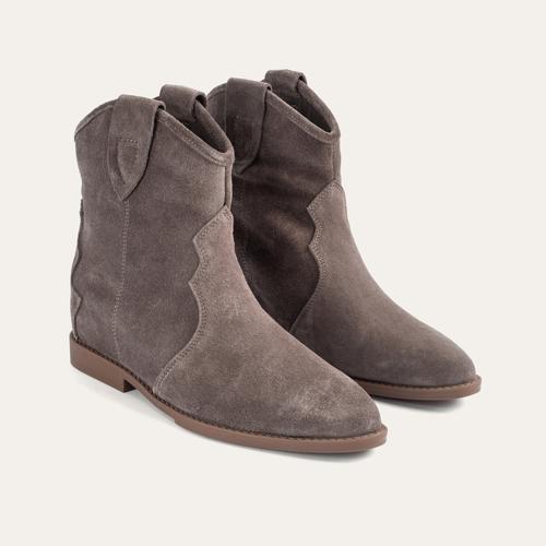  DOLGU TOPUKLU SÜET KOVBOY BOT