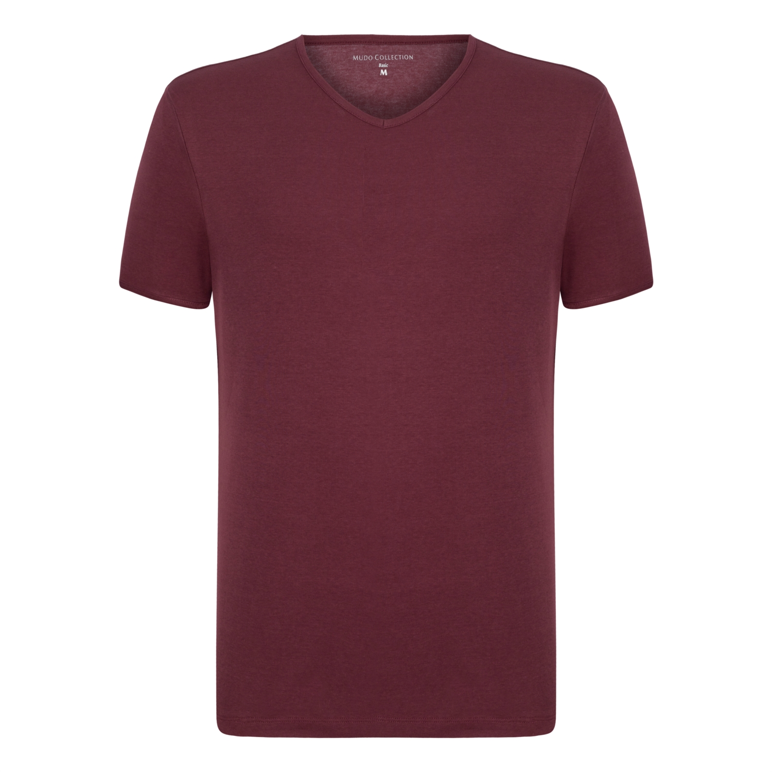 V YAKA PAMUK BASIC T-SHIRT