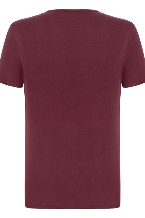  V YAKA PAMUK BASIC T-SHIRT