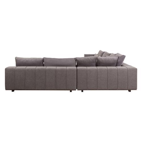  TIBER GRİ L KOLTUK KOYU