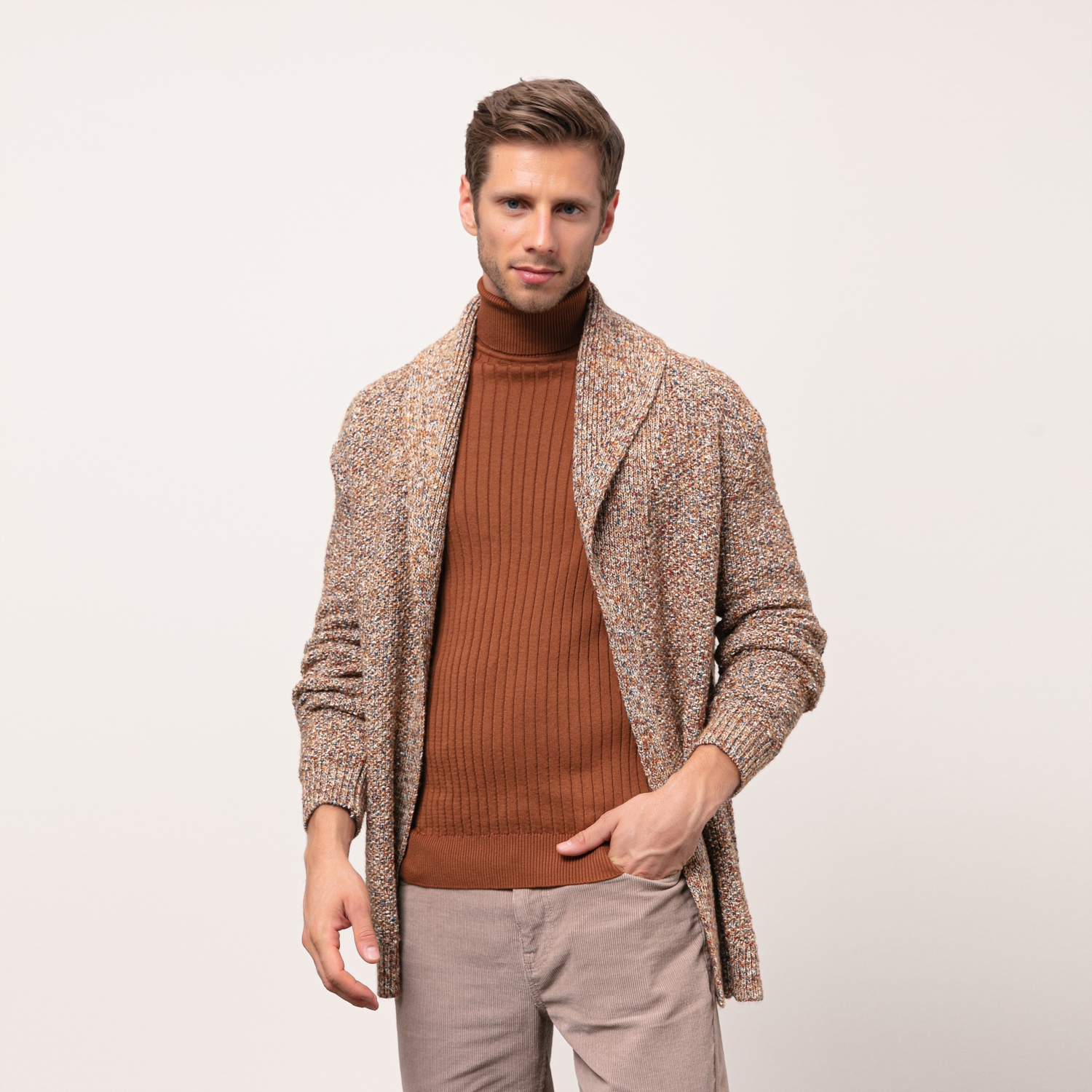 PAMUKLU ŞAL YAKA HIRKA