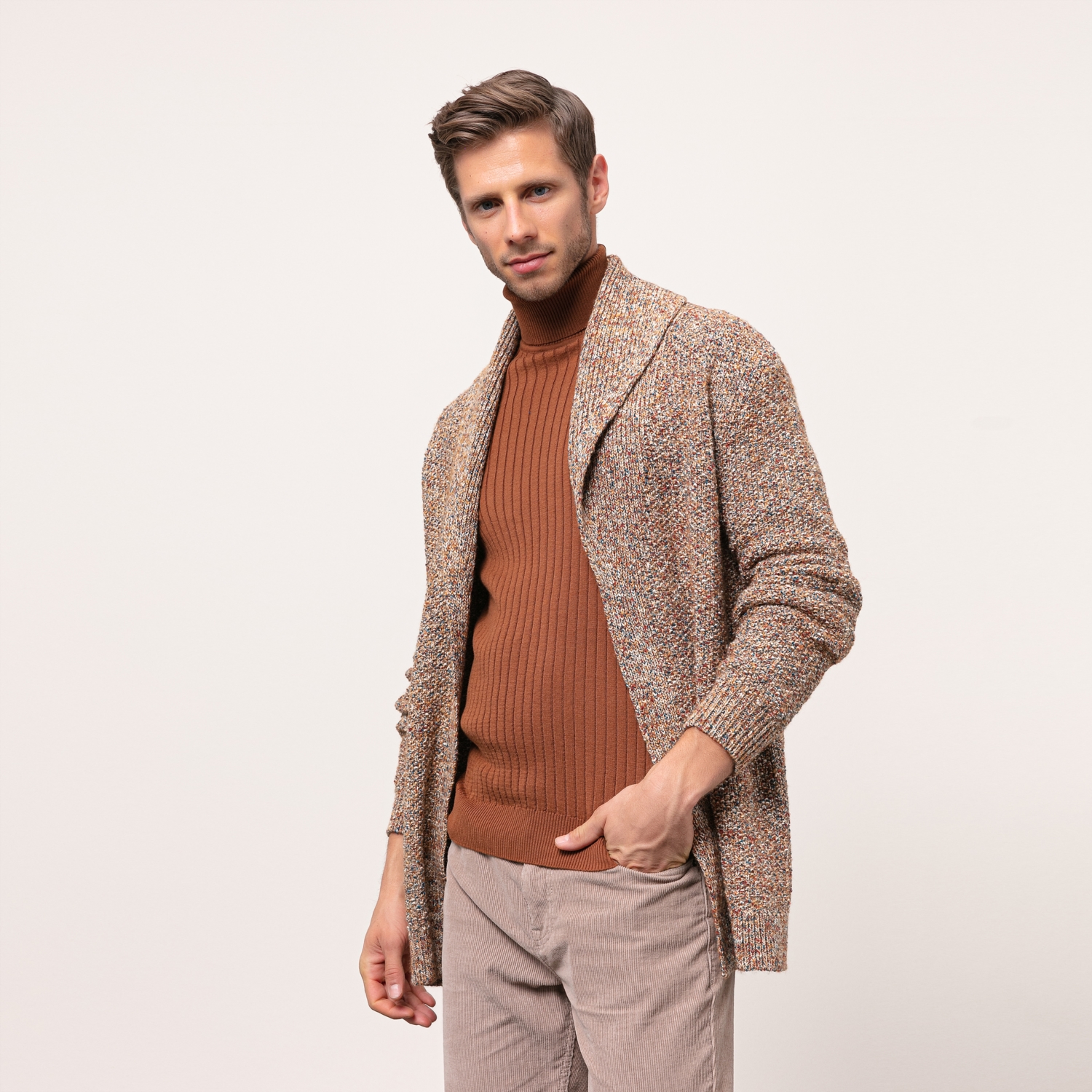 PAMUKLU ŞAL YAKA HIRKA