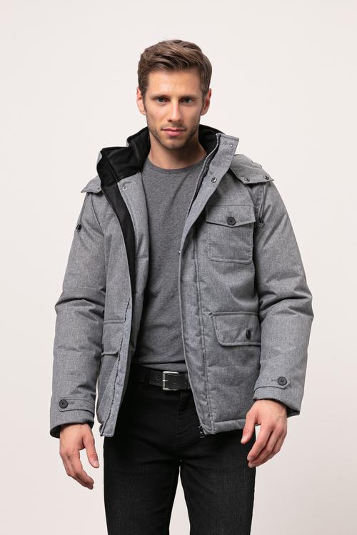  KAPÜŞONLU DİK YAKA MONT