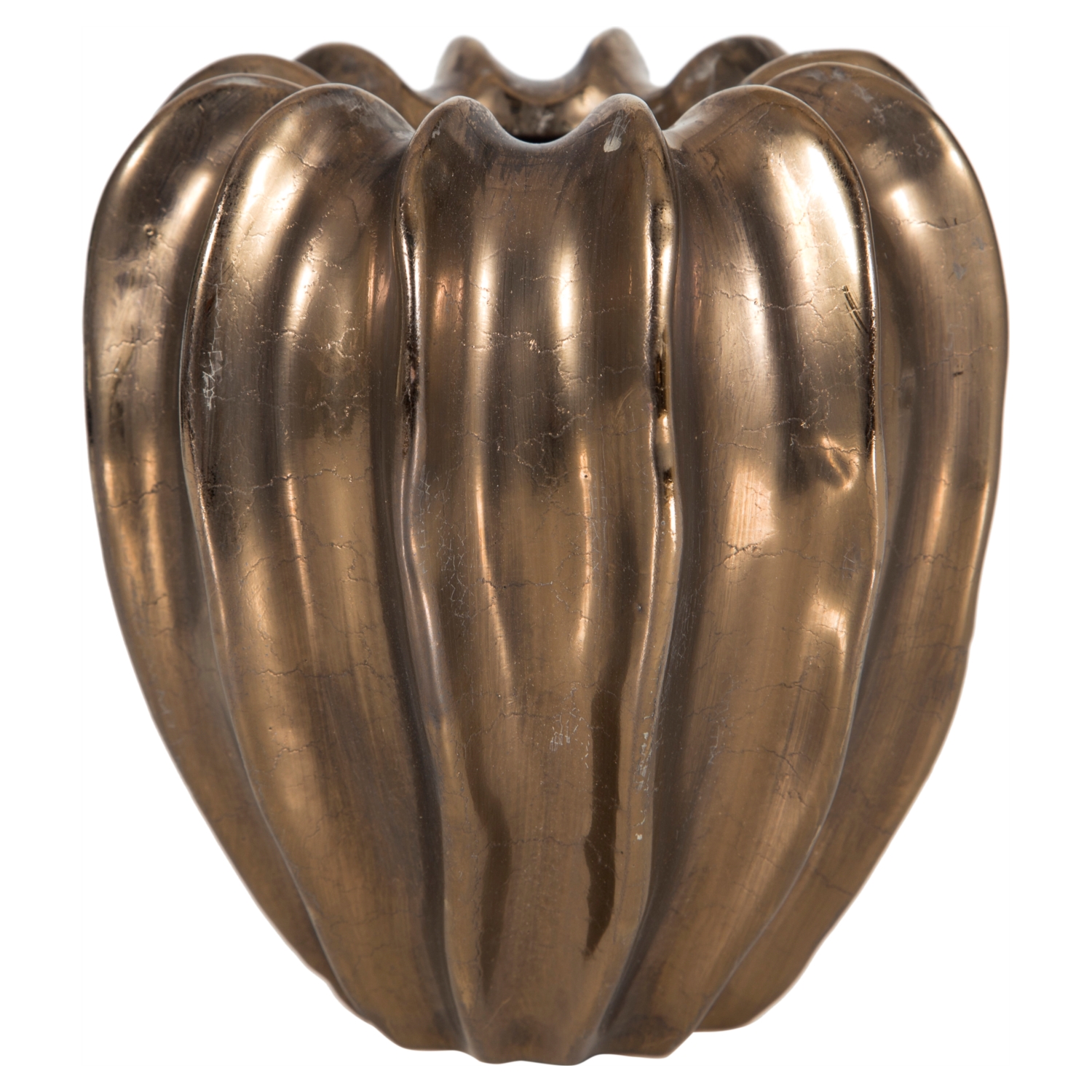 BRONZ VAZO 16X16X17CM