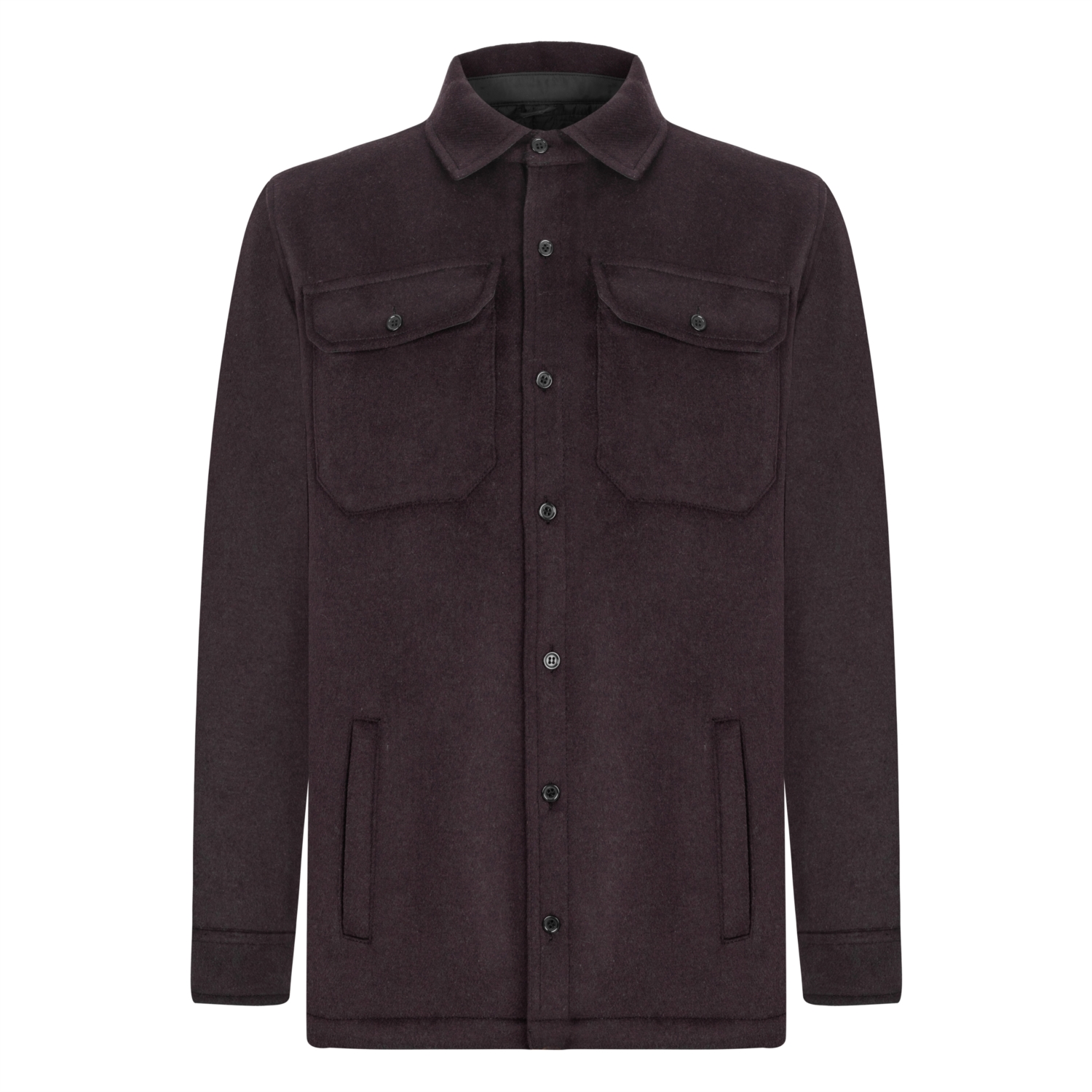 CEPLİ KALIN YÜNLÜ CEKET