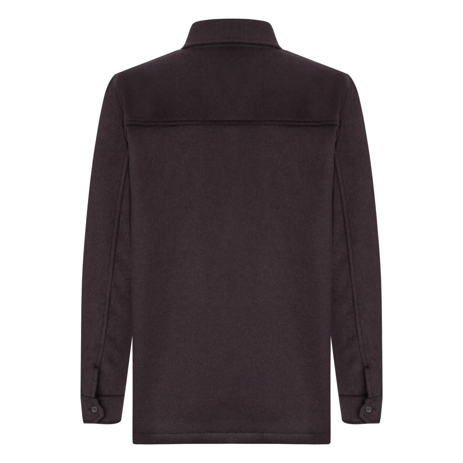 CEPLİ KALIN YÜNLÜ CEKET