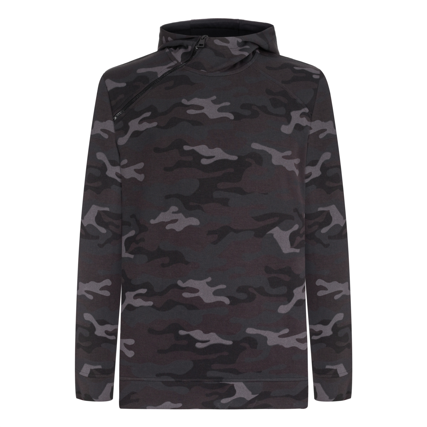 KAMUFLAJ DESENLİ KAPÜŞONLU SWEATSHIRT