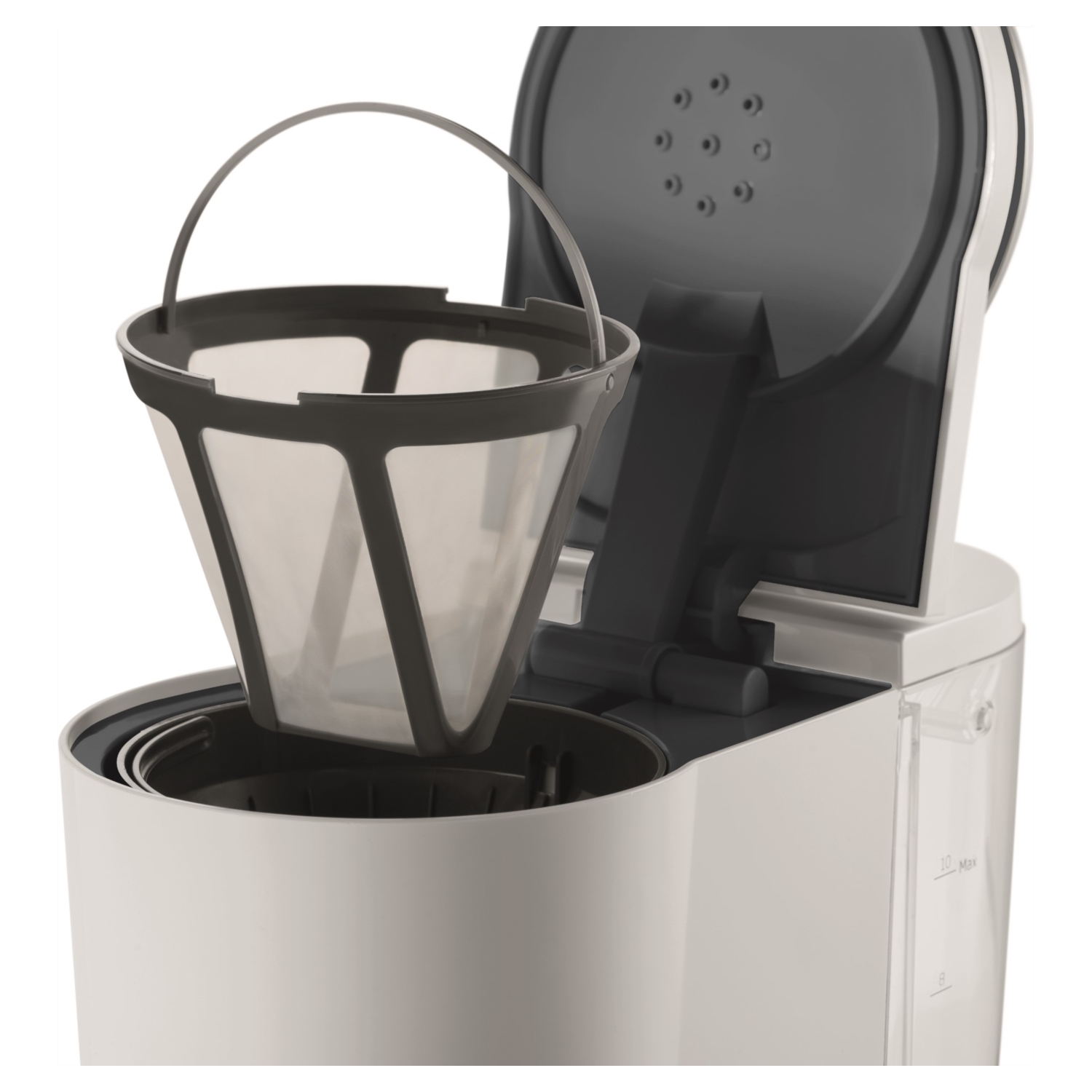 GRUNDIG FİLTRE KAHVE MAKİNESİ - BEYAZ