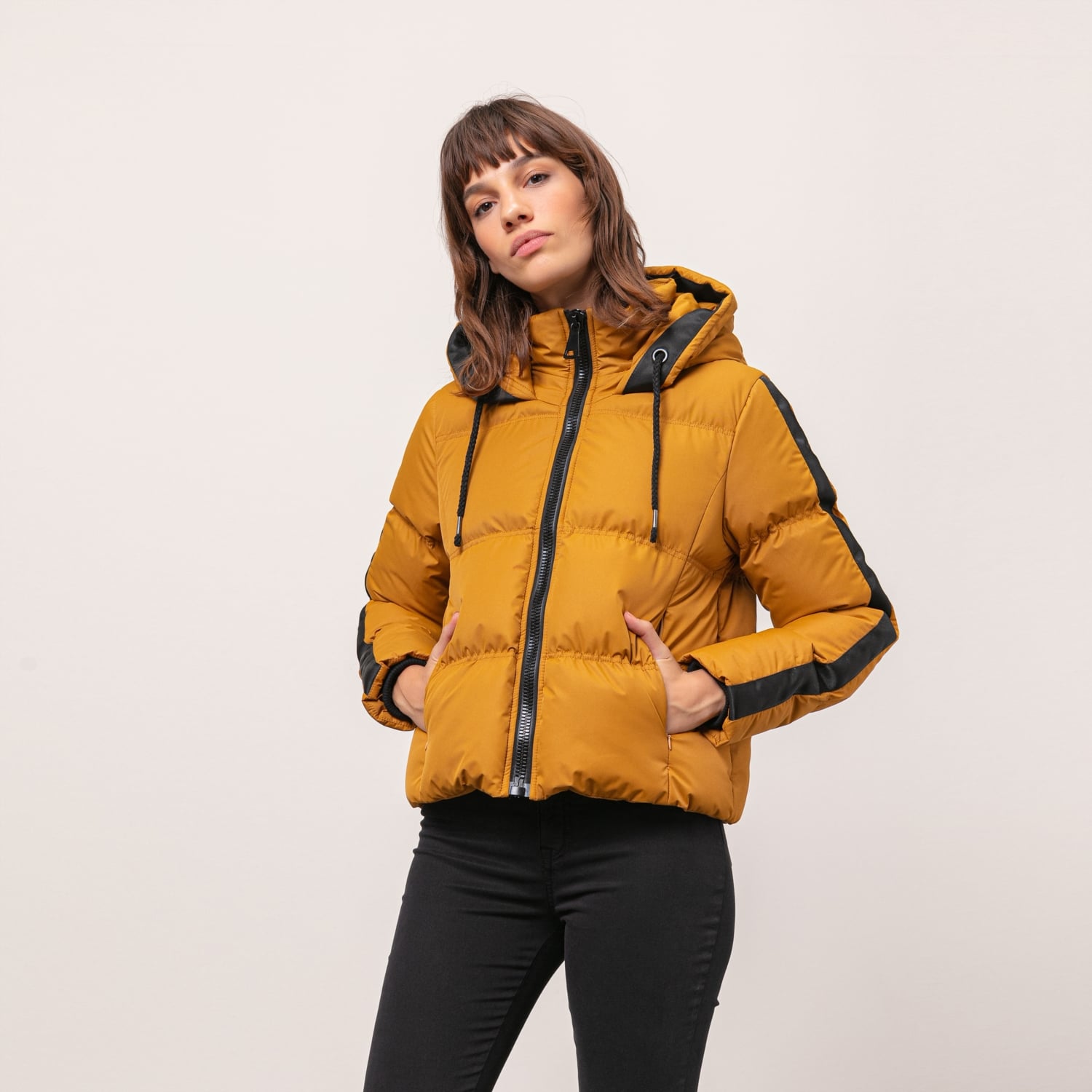 KAPÜŞONLU PUFFER ŞİŞME MONT