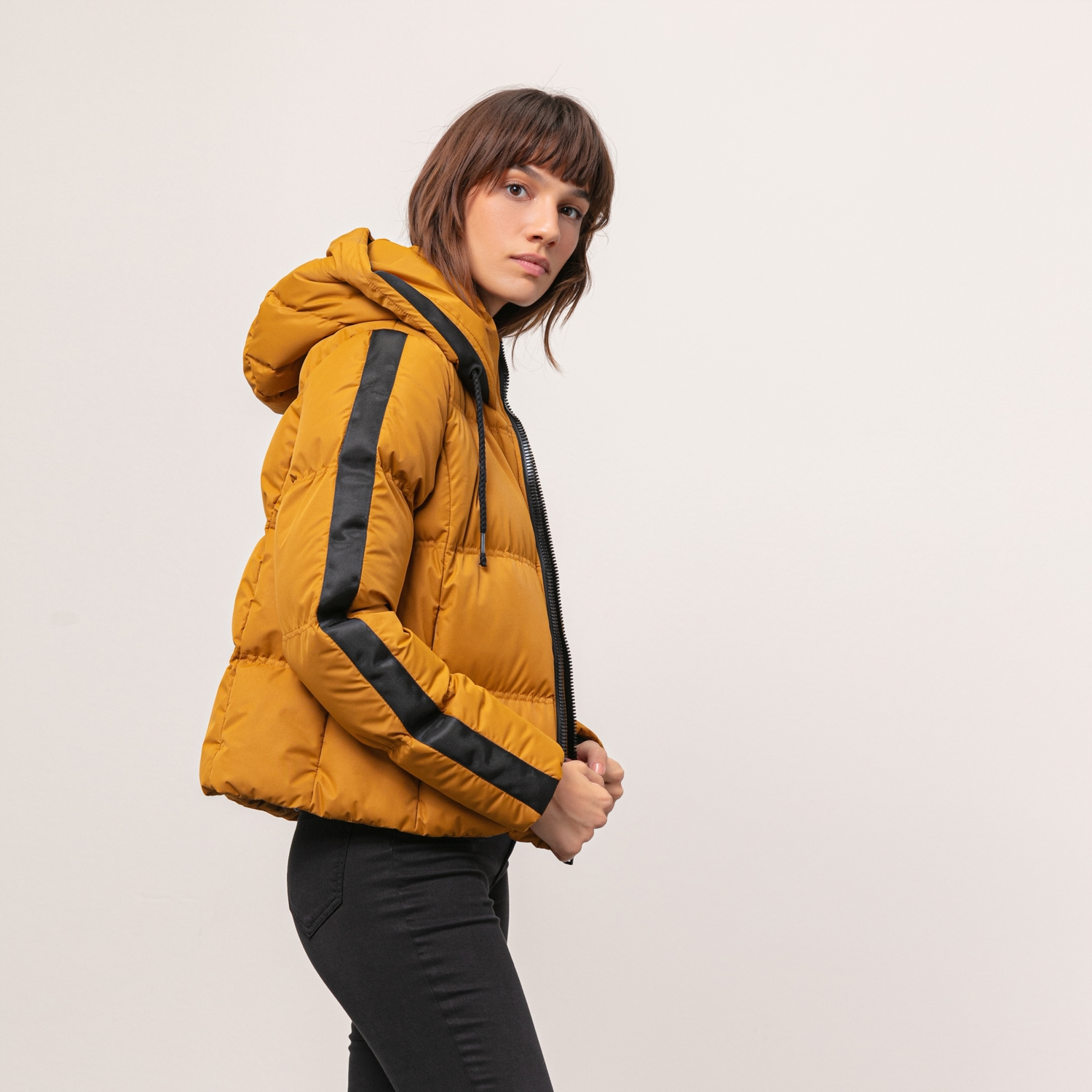 KAPÜŞONLU PUFFER ŞİŞME MONT