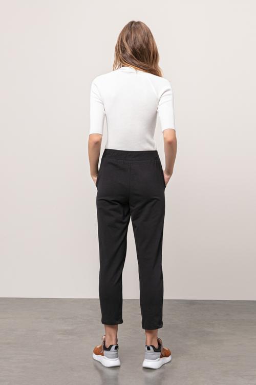  BELİ LASTİKLİ PAMUKLU PANTOLON