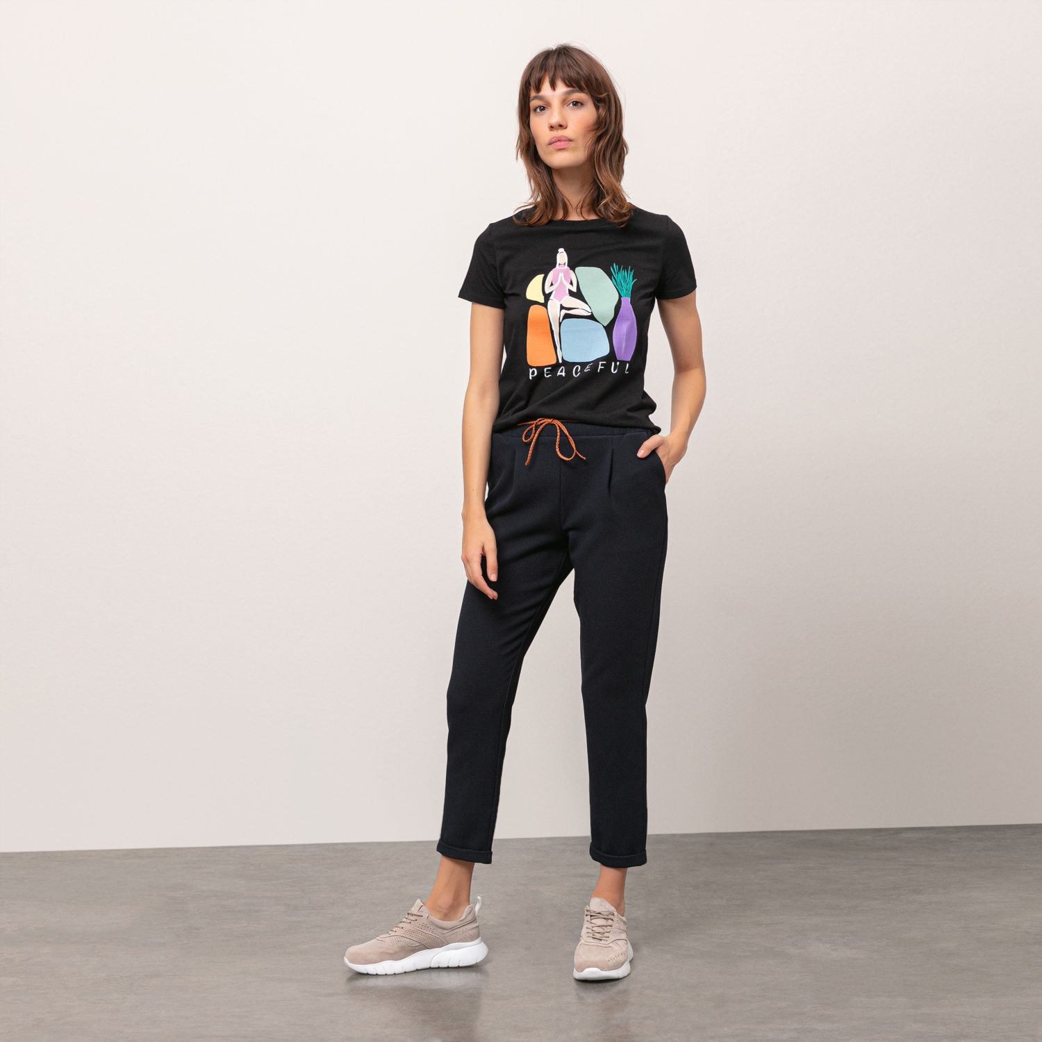 BELİ LASTİKLİ HAVUÇ PANTOLON